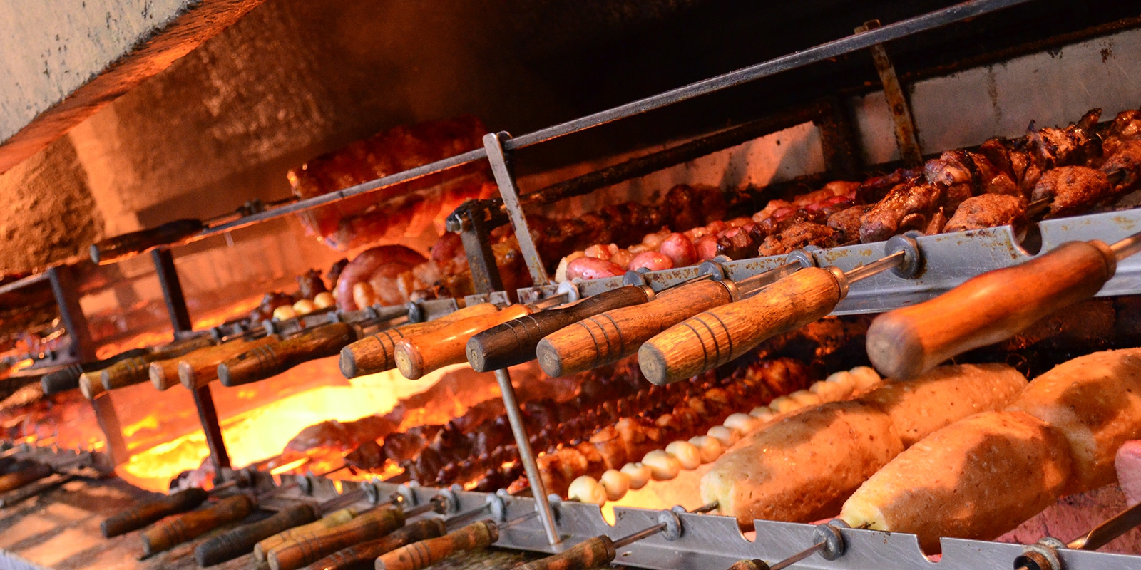 Mais de 20 tipos de carne!